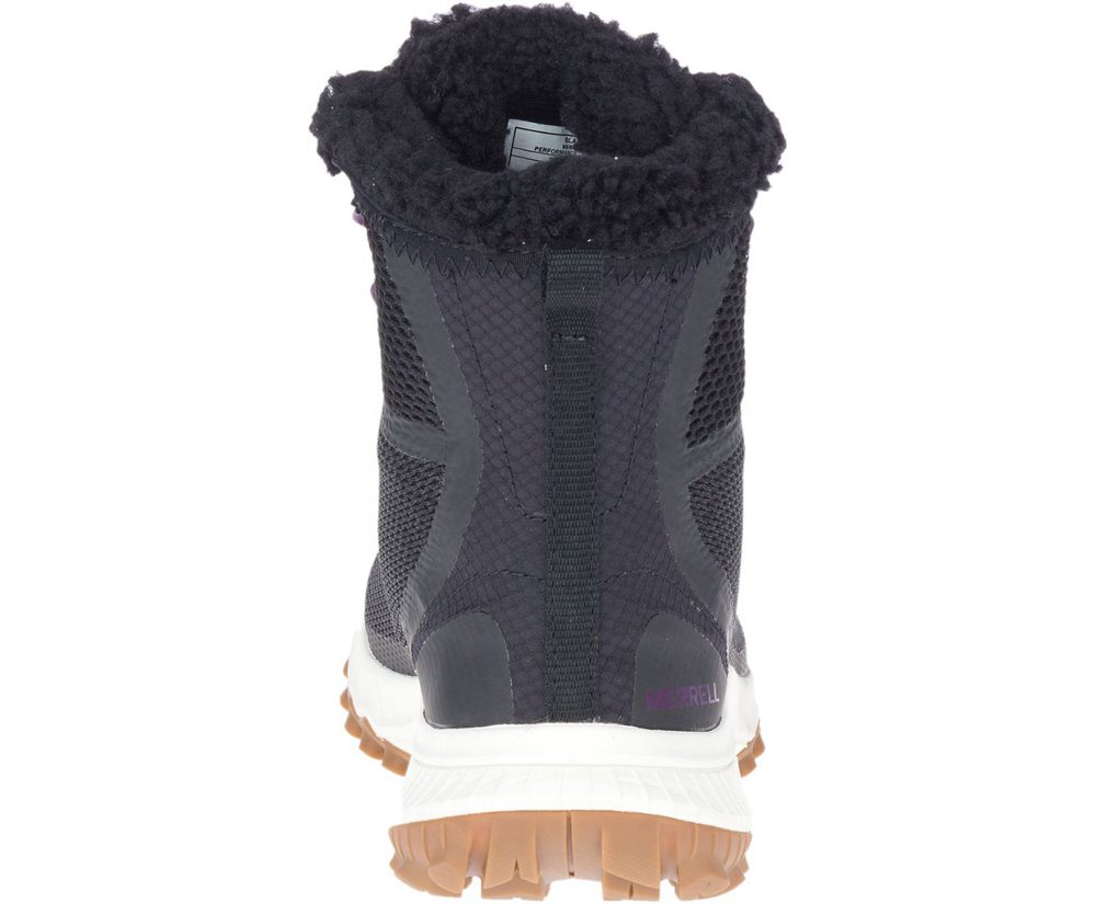 Botas Senhora - Merrell Bravada Knit Polar Waterproof - Pretas - JAY084975